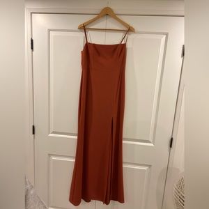 Park & Fifth Juniper Dress - M - Terracotta